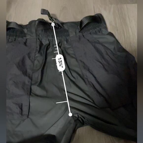 Nike Tech Pack Woven Belted Black & White Swoosh Jogger Pants‎ Size S - Picture 11 of 12
